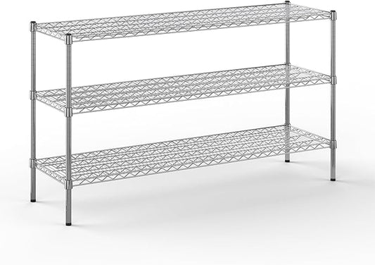 Regal Altair 18" Deep x 60" Wide x 34" Height Wire Shelving Kit | 3-Tier | NSF by Regal+Altair
