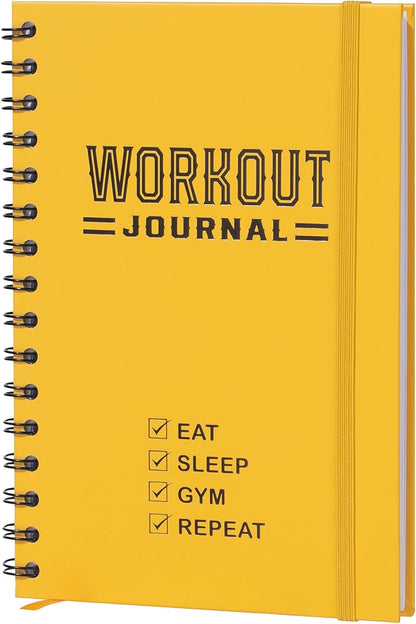 Nextnoid Hardcover Fitness Journal Workout Planner by Nextnoid