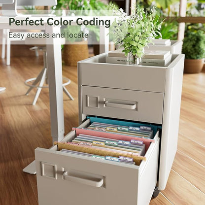 EcoStash Wheat Straw Expanding Hanging File Folders, 1.2" Accordion Pockets - Image 3