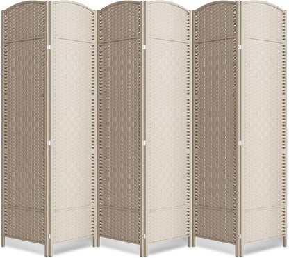 Cocosica 6 Panel Room Divider, 6Ft Folding Privacy Screen, Tall by cocosica