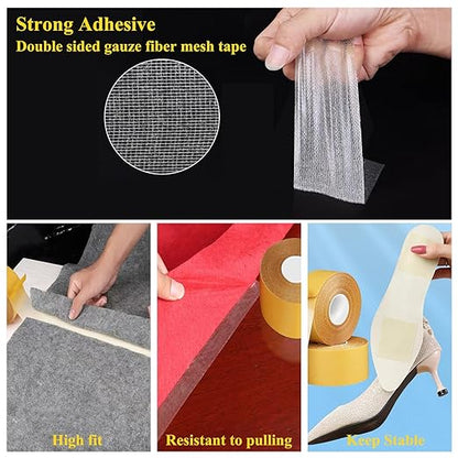 KAIYUER Thin Double Sided Rug Tape Heavy Duty, Carpet Tape - Image 6