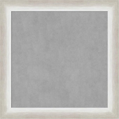 Amanti Art Silver Framed Magnetic Board 14x14 X-Small Vision Board by AmantiArt