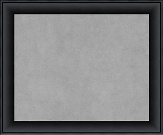 Amanti Art Black Framed Magnetic Board 19x23 Small Vision Board by AmantiArt