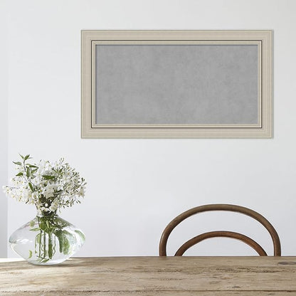 Amanti Art Silver Framed Magnetic Board 16x28 Small Vision Board - Image 6