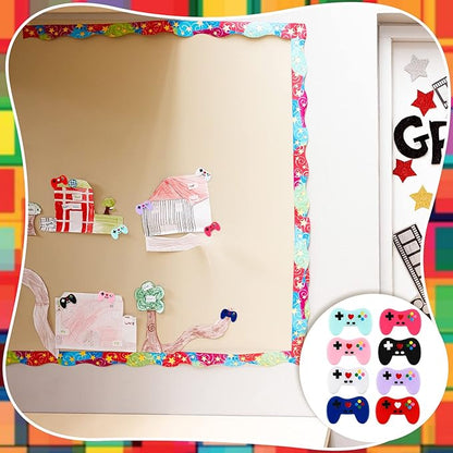24 Pcs Fun Push Pins for Cork Board Video Game Cork Board Tacks Cute Fun Push - Image 5