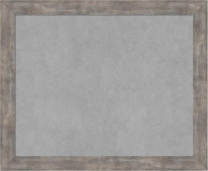 Amanti Art Silver Framed Magnetic Board 19x23 Small Vision Board by AmantiArt