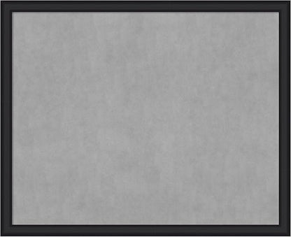 Amanti Art Black Framed Magnetic Board 35x43 X-Large Vision Board by AmantiArt