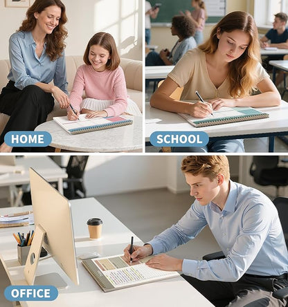 104 Pgs Weekly To Do List Notepad, 52 Duplex-Printed Undated Sheets 100 - Image 7