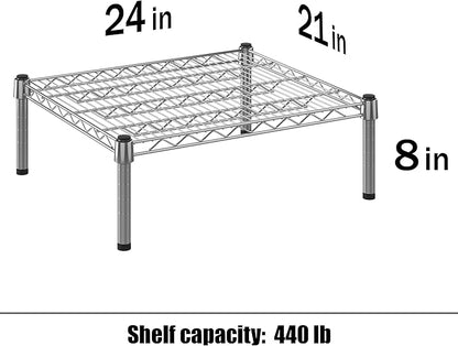 Regal Altair 21" Deep x 24" Wide x 8" Height Wire Shelving Kit | 1-Tier | NSF - Image 3