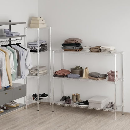 Regal Altair 21" Deep x 60" Wide x 54" Height Wire Shelving Kit | 3-Tier | NSF - Image 7