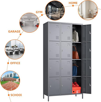SUPEER Metal Lockers for Employees - Image 5