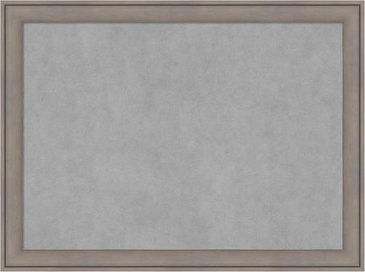 Amanti Art Grey Framed Magnetic Board 23x31 Medium Vision Board by AmantiArt