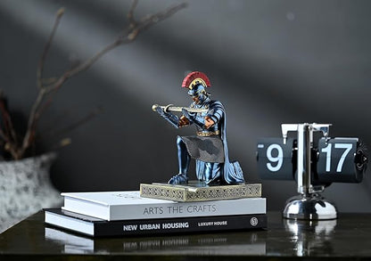 CYXStar Roman Praetorian Prefect Warrior Knight Pen Holder Desk Ornament Resin - Image 6