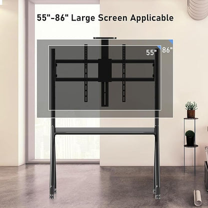 Glidesync Smart Board Stand for 55"- 86'' Interactive Whiteboard, Mobile Stand - Image 5