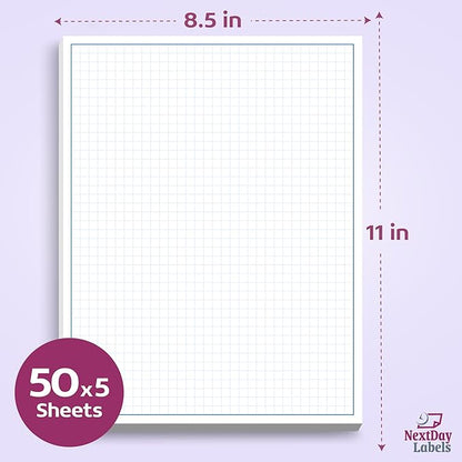 Graph Paper Pad for Blueprint Drawings, Engineering Drawing, and Planning - Image 2