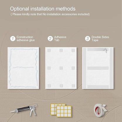 UMIACOUSTICS 8 Pcs 0.7Inch Thick Art Acoustic Panels, Total 47.2” x 31.5” - Image 6