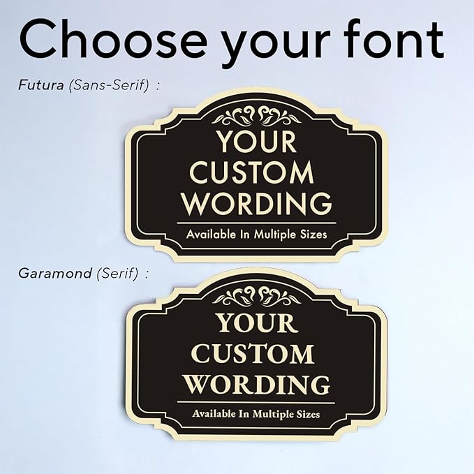 Custom Metal Decorative Signs, Personalized Aluminum, Custom Driveway Signs - Image 9