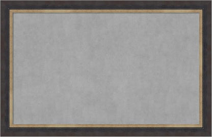 Amanti Art Black Framed Magnetic Board 29x45 Large Vision Board by AmantiArt