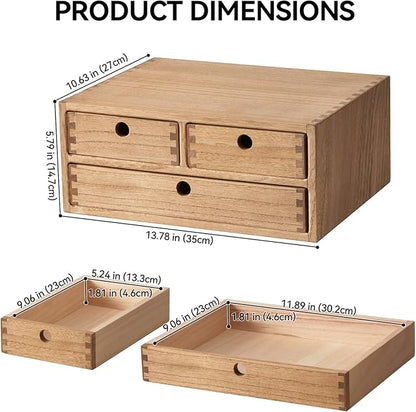 Kirigen Wooden Desktop Organizer - Image 2