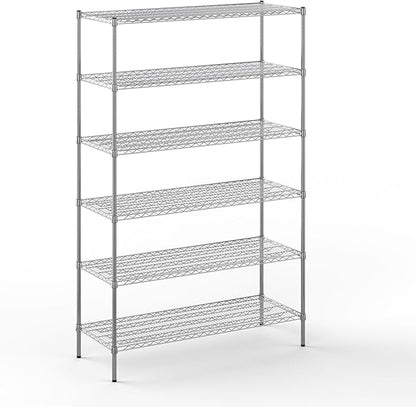 Regal Altair 21" Deep x 54" Wide x 86" Height Wire Shelving Kit | 6-Tier | NSF by Regal+Altair