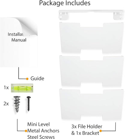 Wallniture Lisbon Wall File Holder Organizer - Image 8
