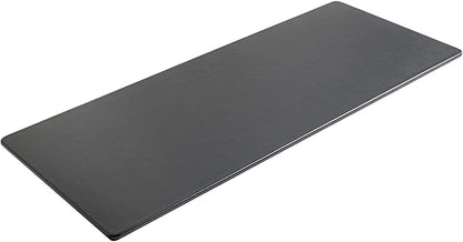 Black Leather 30" x 12.5" Keyboard/Mouse Desk Mat - Image 7