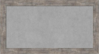 Amanti Art Silver Framed Magnetic Board 15x27 Small Vision Board by AmantiArt