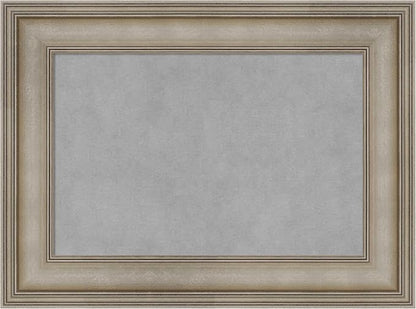 Amanti Art Silver Framed Magnetic Board 17x23 Small Vision Board by AmantiArt