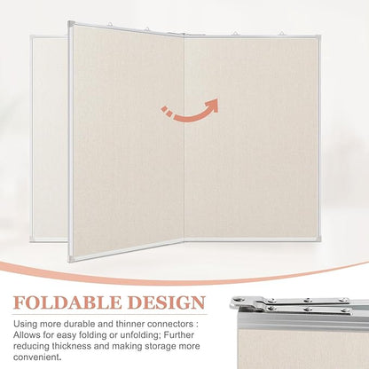 AMUSIGHT Double-Sided Large Cork Board - Image 3