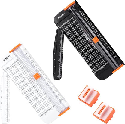 2 Set A4 Paper Cutter 12 Inch Titanium Paper Trimmer Scrapbooking Tool by GHERPTE