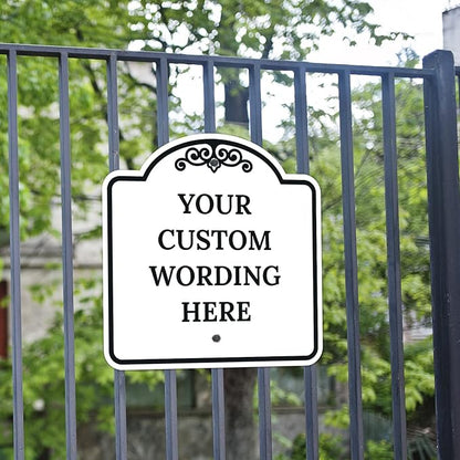 Custom Decorative Sign, Personalized Metal Sign - Image 4