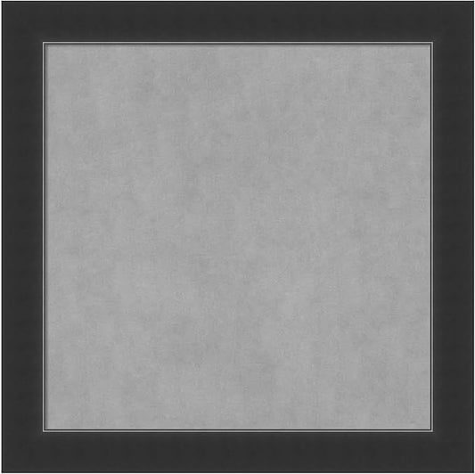 Amanti Art Black Framed Magnetic Board 29x29 Medium Vision Board by AmantiArt