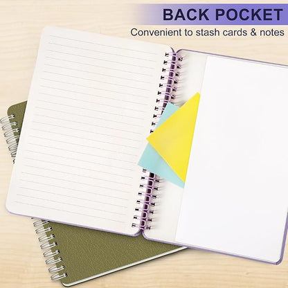 ABERLLS Purple Lined Spiral Journal Notebook - Image 5
