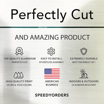 Custom Metal Business Signs, Personalized Aluminum Signs - Image 8