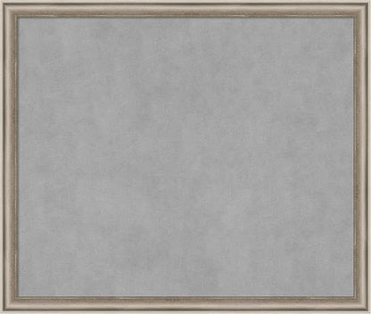Amanti Art Silver Framed Magnetic Board 22x26 Medium Vision Board by AmantiArt