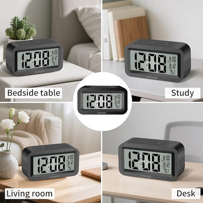KESHIDE Travel Digital Alarm Clock, Battery Operated - Image 6