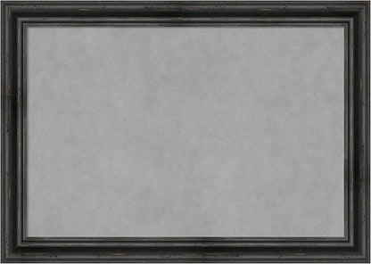 Amanti Art Black Framed Magnetic Board 29x41 Large Vision Board by AmantiArt