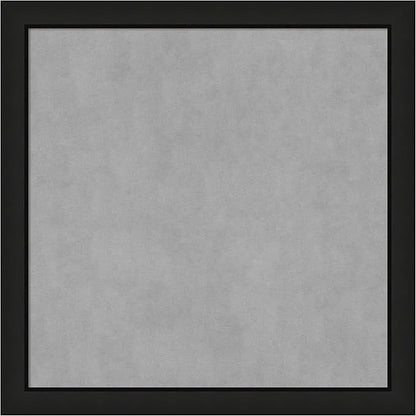 Amanti Art Black Framed Magnetic Board 27x27 Medium Vision Board by AmantiArt