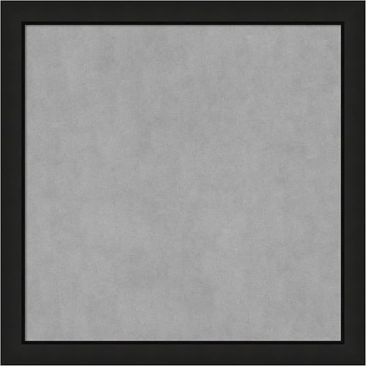 Amanti Art Black Framed Magnetic Board 27x27 Medium Vision Board by AmantiArt