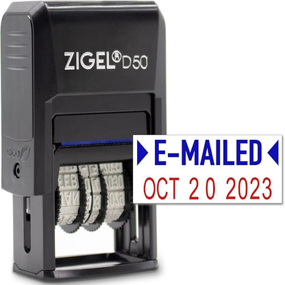 ZIGEL D50 Date Stamp with E-MAILED by ZIGEL