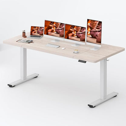 FitStand Standing Desk, Large 79x31 Inches Height Adjustable Stand Up Desks by FitStand