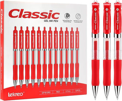 Classic Retractable Gel Roller Pens, 0.7mm Fine Point - Image 2