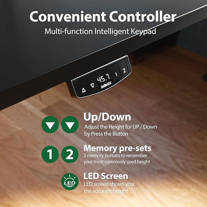 Agilestic Electric Standing Desk, Extra Large 71 x 31.5 Inches Height - Image 8