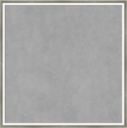 Amanti Art Silver Framed Magnetic Board 21x21 Medium Vision Board by AmantiArt