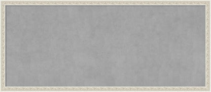 Amanti Art Silver Framed Magnetic Board 22x50 Oversize Vision Board by AmantiArt