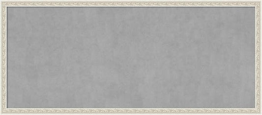 Amanti Art Silver Framed Magnetic Board 22x50 Oversize Vision Board by AmantiArt