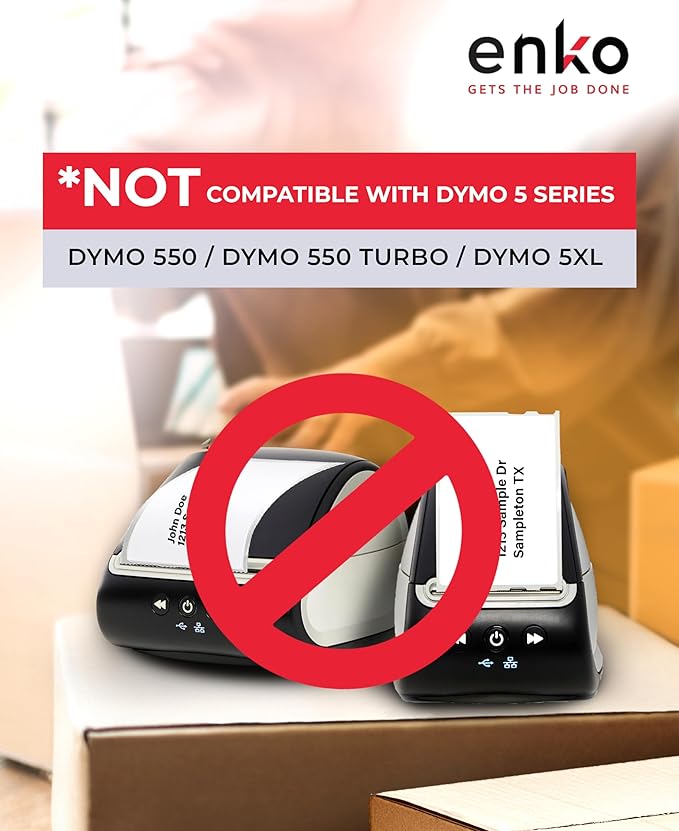 enKo Dymo 4XL Labels 4 x 6 1744907 Compatible - Image 2