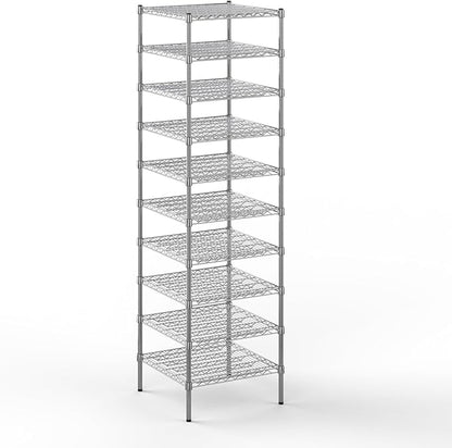 Regal Altair 24" Deep x 24" Wide x 86" Height Wire Shelving Kit | 10-Tier | NSF by Regal+Altair