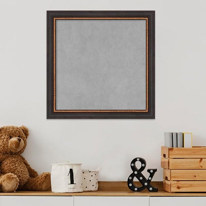 Amanti Art Black Framed Magnetic Board 19x19 Small Vision Board - Image 5