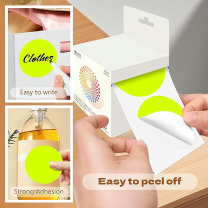 3 Inch Round Color Coding Labels - Image 4